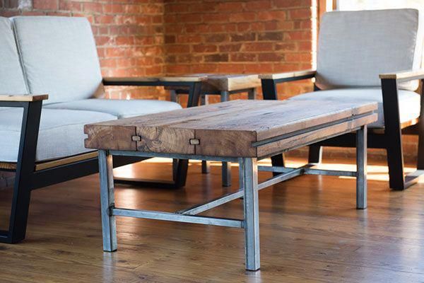 Mill Towne Collection - Reclaimed wood Coffee Table made from .