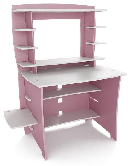 Kids pink computer desk – WhereIBuyIt.c