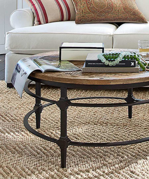Reclaimed Wood Coffee Table - Rustic Furnitu