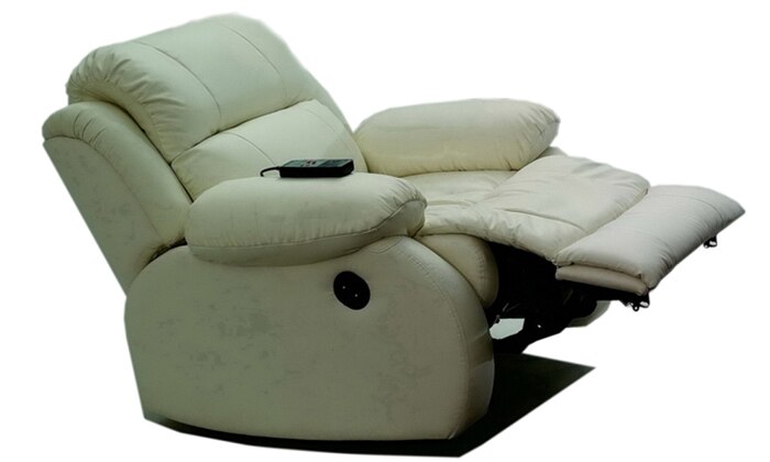 Free Shipping Modern Design luxury 1+2+3 modern reclining sofas .