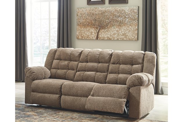 Workhorse Reclining Sofa | Ashley Furniture HomeSto