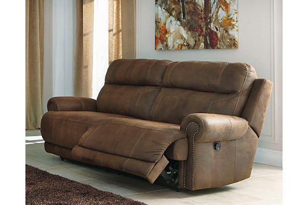 Austere Reclining Sofa | Ashley Furniture HomeSto