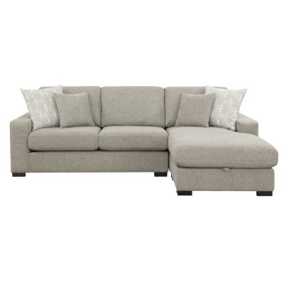 Brahms Reversible Sectional Sofa with Storage, Gray - Sam's Cl
