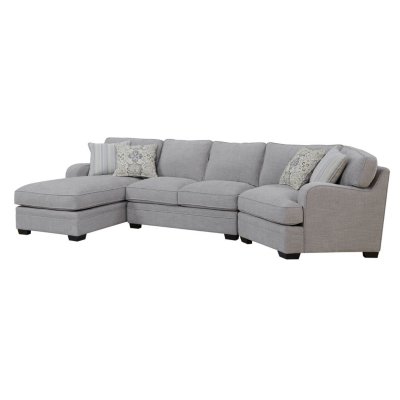 Analiese Sofa Sectional, Linen Gray - Sam's Cl
