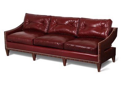 Scarborough House Sofa Upholstery: Red | Contemporary couches .