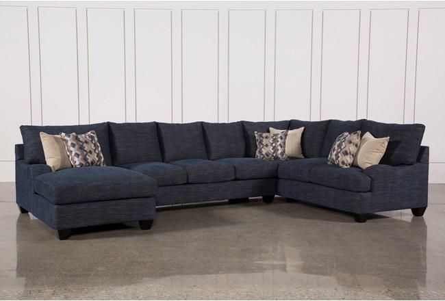 Sierra Down 3 Piece Sectional W/Laf Chaise - 360 (With images .