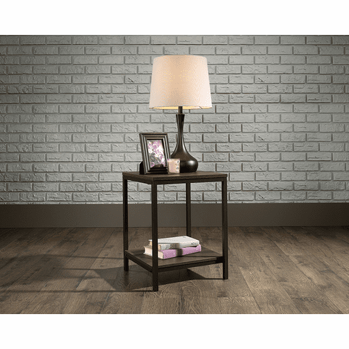 North Avenue Smoked Oak Side Table by Saud