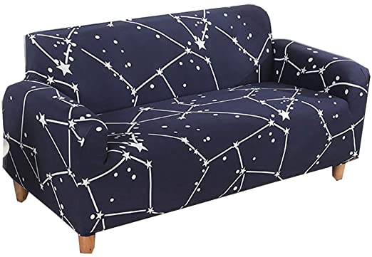 Amazon.com: HIKTY Stretch Sofa Cover Printed Sofa Chair Slipcovers .