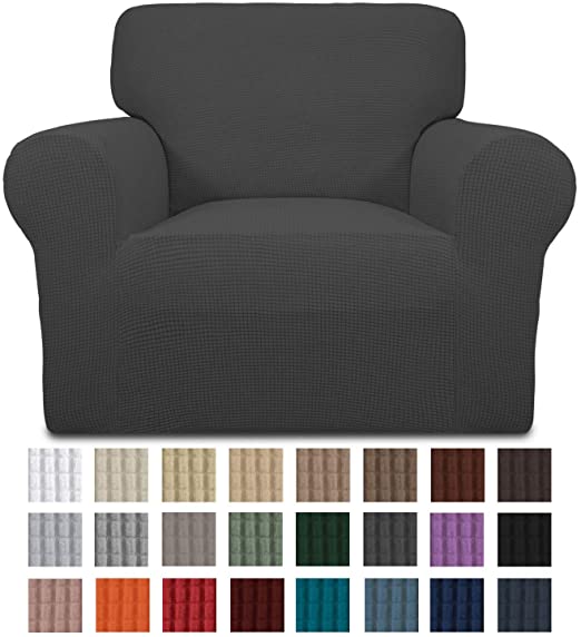 Amazon.com: Easy-Going Stretch Chair Sofa Slipcover 1-Piece Couch .