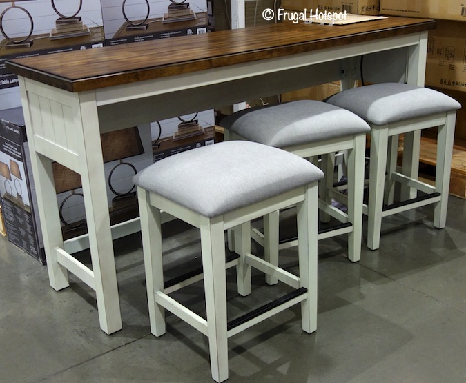 Costco - Bayside Furnishings Sofa Table Set $399.99 | Frugal Hotsp