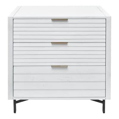222 Fifth Portland White 3 Drawer Chest at Lowes.c