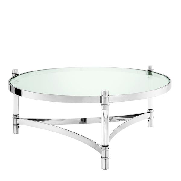 Eichholtz Coffee Table Trento polished ss - 111146 – State