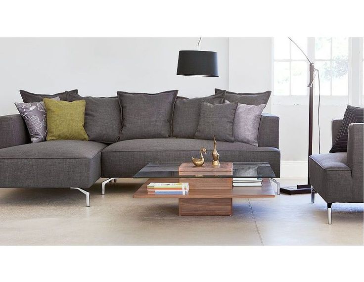 Kennedy Sectional Sofa | Kennedy (Charcoal) Sectional Sofas .