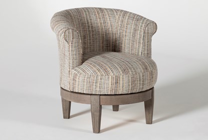 Cleo Swivel Accent Chair | Living Spac