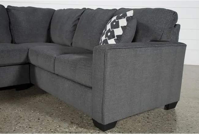 Ashley Turdur 2 Piece Sectional Sofa with Left Arm Facing Loveseat .