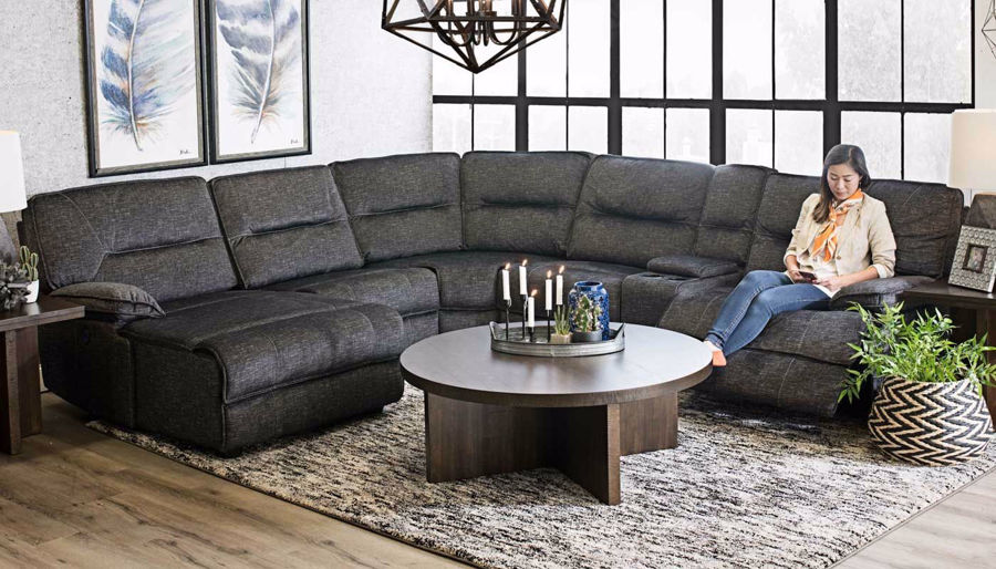Pacifica 6-Piece Sectional - Home Zone Furniture | Living Room .
