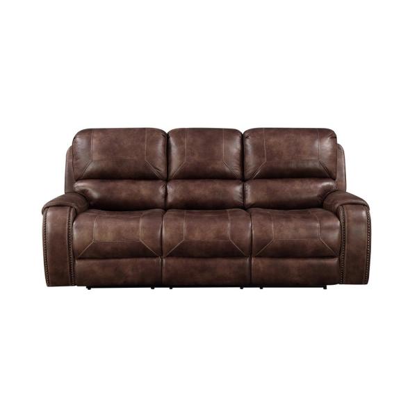 Right2Home Brown Jennings Power Reclining Sofa A398U-403-139 - The .
