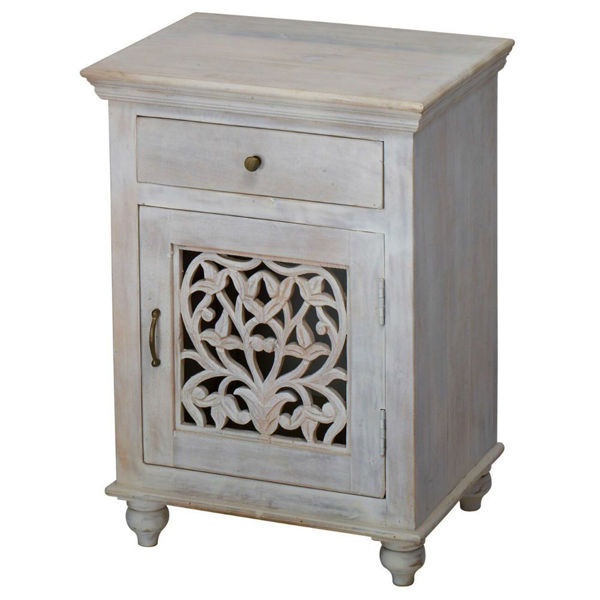 Luna Bedside Cabinet | American Home Furniture and Mattress .