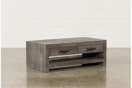 Zander Coffee Table - Grey - $495 | Coffee table living spaces .