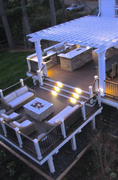 53 Awesome Backyard Deck Ideas | Sebring Design Bui