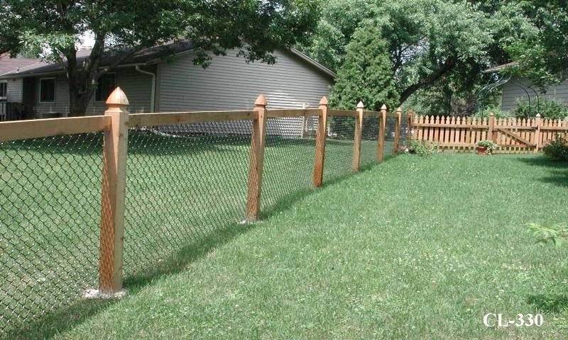 California Style Chain Link Fences | Lawn care diy, Backyard .