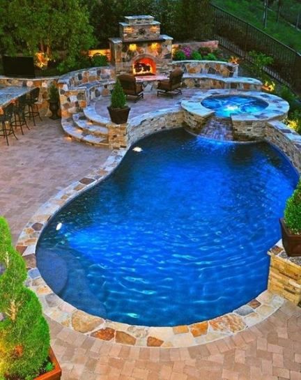 Backyard oasis pool paradise 56 Ideas | Small pool design .