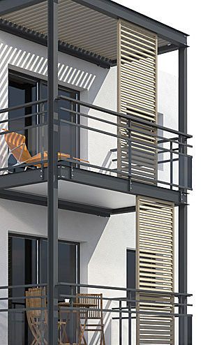 balcon | Façade maison moderne, Idées véranda, Maison d'architectu