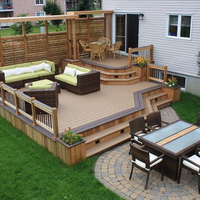 20 Timber Decking Designs that can Append Beauty of your Homes .