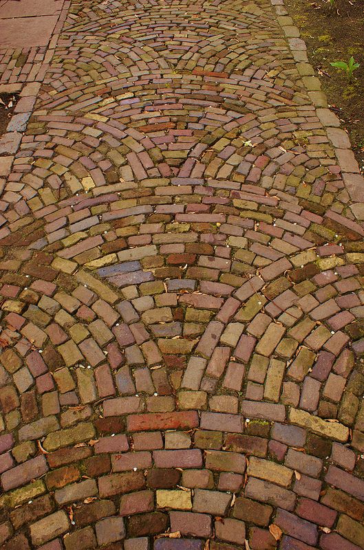 Brick paving patterns | Brick paving, Brick garden, Paving patte