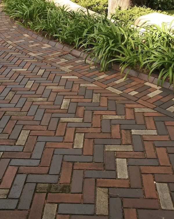 Paving tricks | Brick paving, Backyard landscaping, Driveway pavi