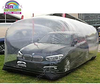 Amazon.com: PVC Inflatable Car Shelter Car Capsule Showcase .