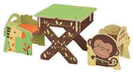 Amazon.com: Buildex Bianchi Safari Adventure Table and Chair Set .