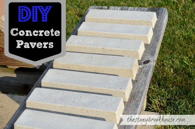 DIY Concrete Pavers | Concrete pavers diy, Pavers diy, Concrete gard