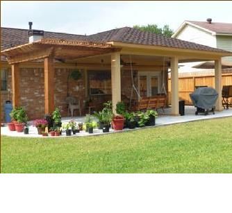 how to add a pergola next to an existing covered patio - Google .