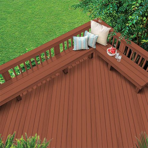 Exterior Wood Stain Colors - Winning Red - Wood Stain Colors From .