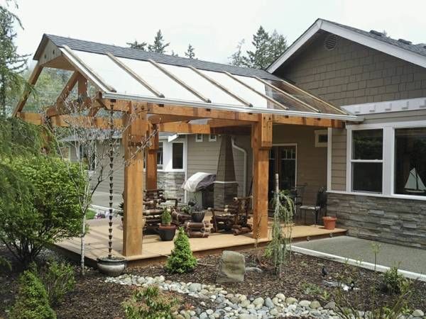 4 Deck covers, Decks, Porch cover, Timber Frame | Exterior house .