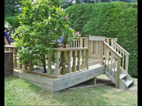 How to Build a Deck. Part 07- Fitting Handrail and Balustrading .