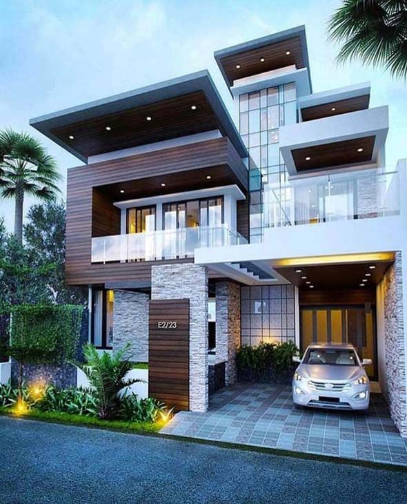 Best Moadern Dream House Exterior Designs You Will Amazed .