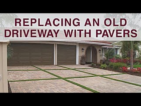 Replacing Driveway with Pavers - DIY Network - YouTu
