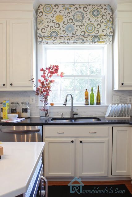Remodelando la Casa: Give your Roman Shades a New Look | Kitchen .