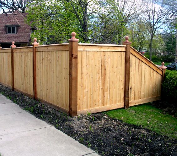 wood traditional pix template | Privacy fence landscaping, Wood .