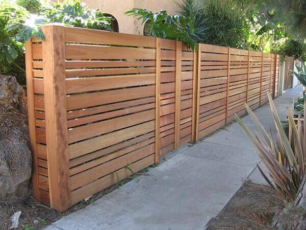 35 Awesome Wooden Fence Ideas for Residential Homes | Wood fence .