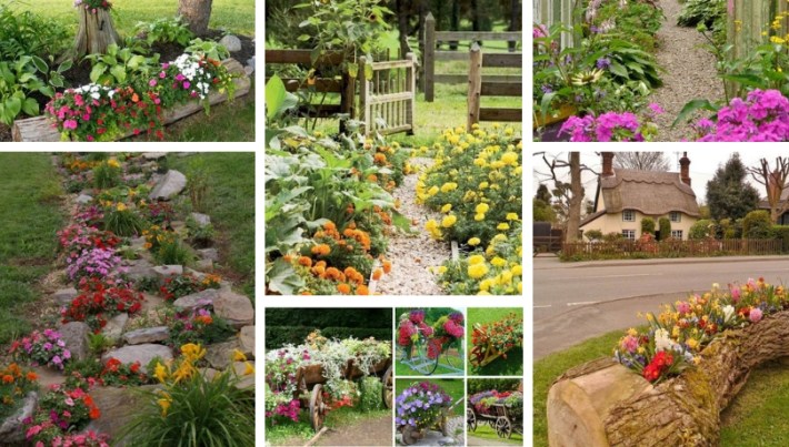 Beautiful corners of the country - 40 amazing flowers pots and .