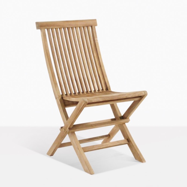 Prego Teak Folding Dining Chair| Outdoor Patio Restaurant | Teak .