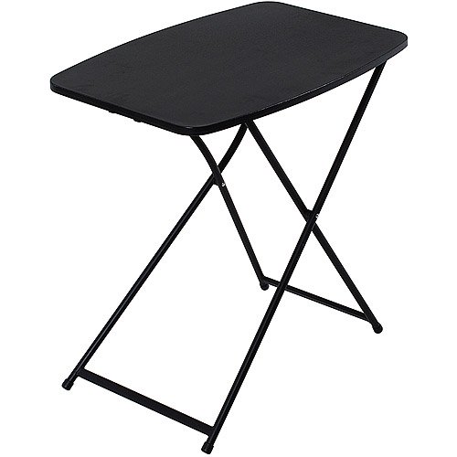 Mainstays 26" Personal Black Folding Tables, 4 Count - Walmart.com .