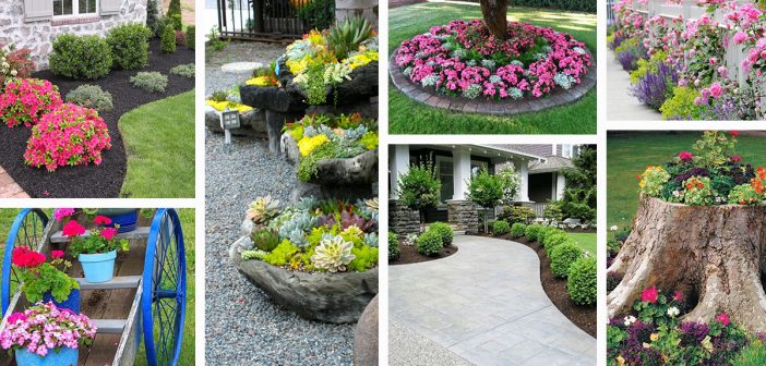 50 Best Front Yard Landscaping Ideas and Garden Designs for 20