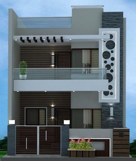 House Front Single Gate Grill Design Images | Minimalist house .