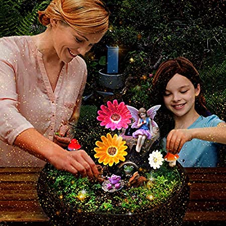 Amazon.com : HDNICEZM Fairy Garden Accessories Kit - Miniature .