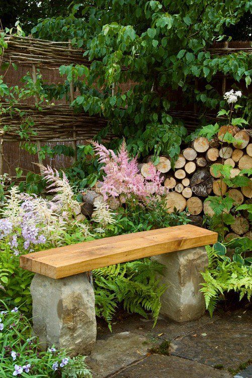 Make Beauty Last With Sustainable Gardening | Outdoor garden bench .