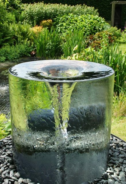 The stunning Volute water feature | Backyard water feature, Water .